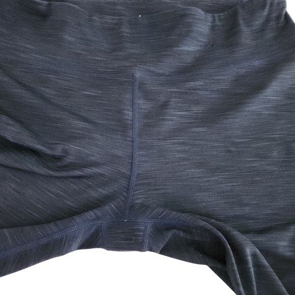 Nanette Lepore Navy Heathered Cropped Leggings – Size L – Excellent Condition - Picture 7 of 14